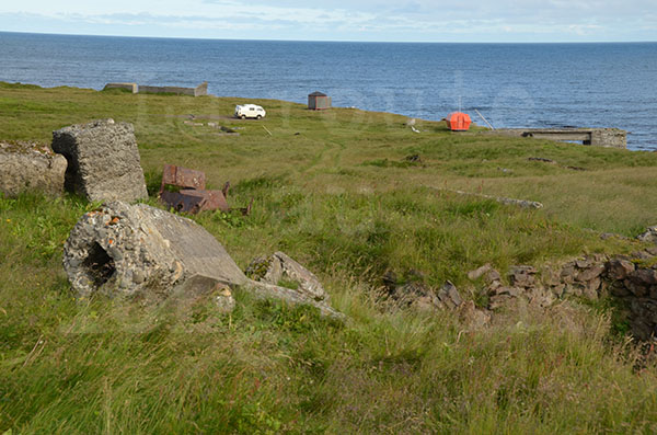 islande pninsule de langanes village abandonn skalar ruines refuge urgence vw t3 volkswagen transporter syncro ocan