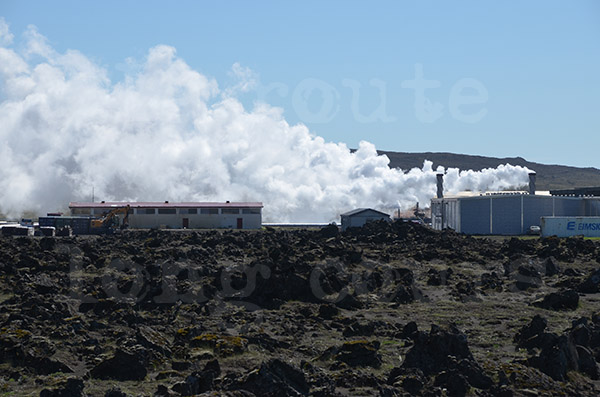 islande pninsule de reykjanesta usine gothermique gothermie