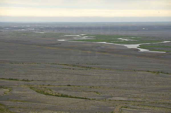 islande glacier skaftafell sandar