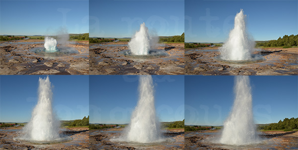 islande geysir geyser gothermie