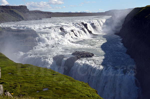 islande gulfoss chute eau cascade