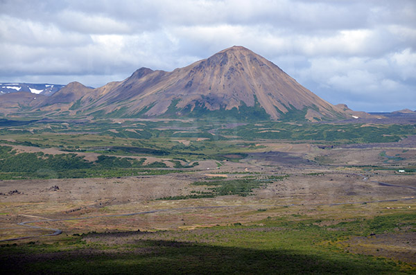 islande lac myvatn volcan hlidarfjall