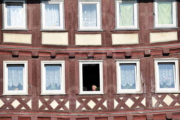 Mnden maisons  colombages