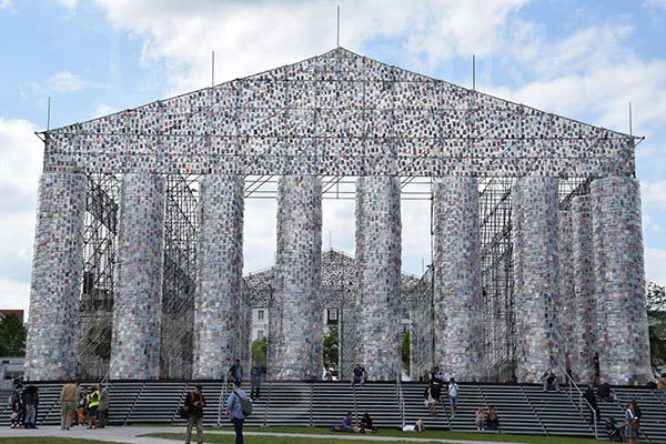 cassel documenta 14 parthenon