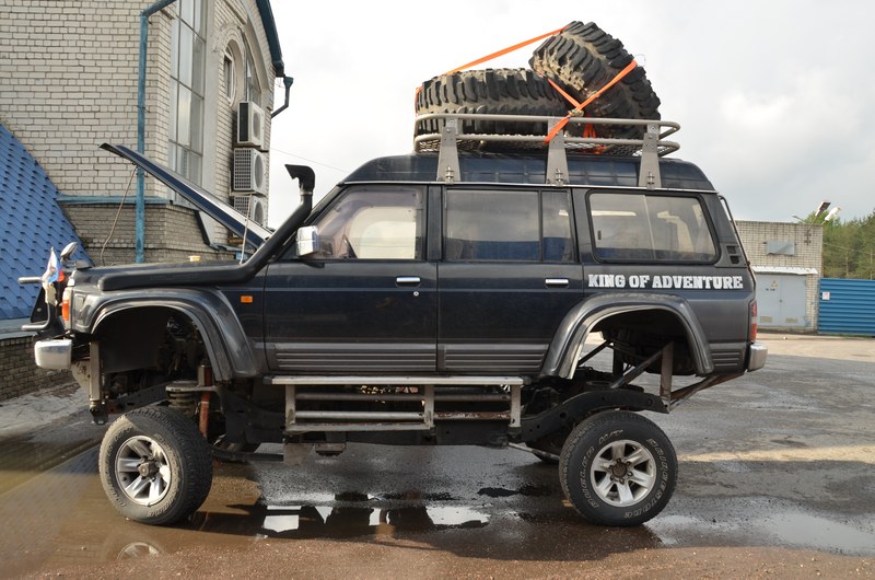 4x4 extreme russie sur la route