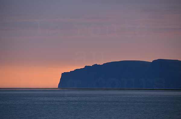 islande pninsule de saudlauksdalur falaise de latrabjarg soleil couchant ocan
